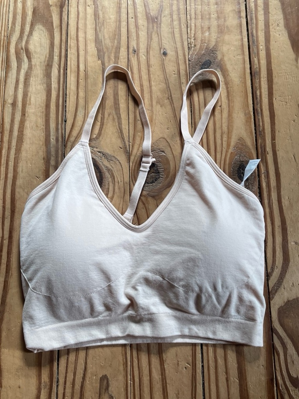 YITTY Nude Seamless V-Neck Bralette